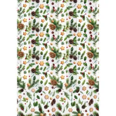 Hot Cocoa & Holly - A5 Rice Paper Mix