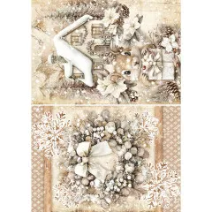 Winter Season - A5 Rice Paper Mix