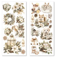 Winter Season - Transparent Adhesive Sheets