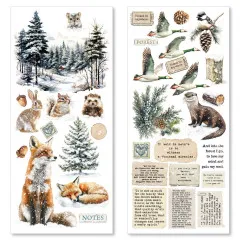 Forest Tales - Transparent Adhesive Sheets