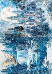 Frozen Land - A5 Rice Paper Mix
