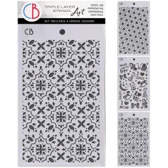 Ciao Bella - Toy Shop - Triple Layer Stencil Set