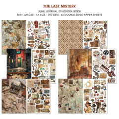 The Last Mystery - A4 Junk Journal Ephemera Book