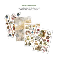 Fairy Whispers - A4 Junk Journal Ephemera Book