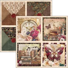 Book Lovers - 12x12 Patterns Pad