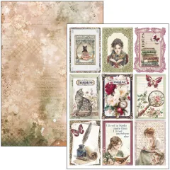 Book Lovers - A4 Creative Pad