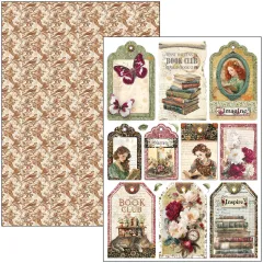Book Lovers - A4 Creative Pad