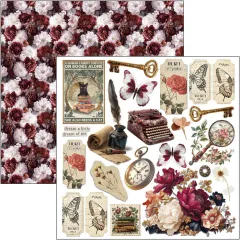 Book Lovers - 6x6 Fussy Cut Pad