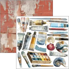 An Artist Journey - 6x6 Fussy Cut Pad