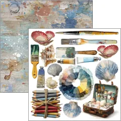 An Artist Journey - 6x6 Fussy Cut Pad