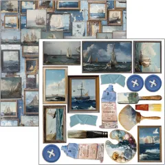 An Artist Journey - 6x6 Fussy Cut Pad