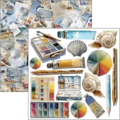 An Artist Journey - 6x6 Fussy Cut Pad