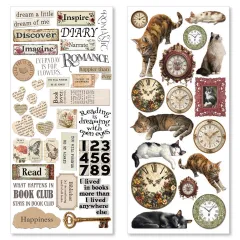 Book Lover - Transparent Adhesive Sheets