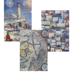 An Artist Journey - A4 Deluxe Paper - Silver & Vellum