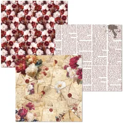 Book Lovers - 6x6 Deluxe Paper - Copper & Vellum