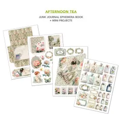 Afternoon Tea - A4 Junk Journal Ephemera Book