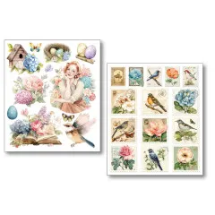 Mixed Media Stickers - Daydreams