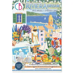 Riviera Dream - A4 Junk Journal Ephemera Book