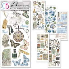 Eastern Journey - Transparent Adhesive Sheets