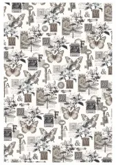 Typographic - A4 Rice Paper Mix