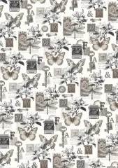 Typographic - A5 Rice Paper Mix