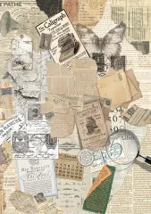 Typographic - A5 Rice Paper Mix