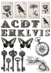 Typographic - A5 Rice Paper Mix