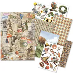 Sports Days - A5 Rice Paper Mix