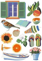 Riviera Dream - A5 Rice Paper Mix