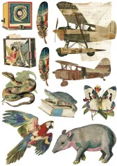 Jungle Vibes - A5 Rice Paper Mix