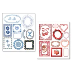 Mixed Media Stickers - Whisper Frames