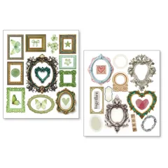 Mixed Media Stickers - Whisper Frames