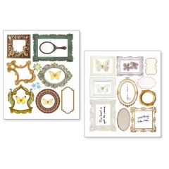 Mixed Media Stickers - Whisper Frames