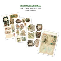 The Nature Journal - A4 Junk Journal Ephemera Book