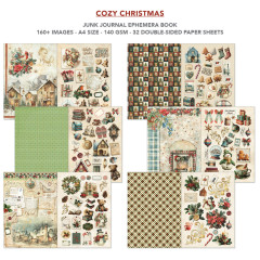 Cozy Christmas - A4 Junk Journal Ephemera Book