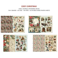 Cozy Christmas - A4 Junk Journal Ephemera Book