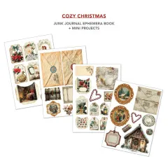Cozy Christmas - A4 Junk Journal Ephemera Book
