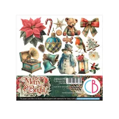 Merry & Bright - 6x6 Fussy Cut Pad