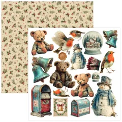 Merry & Bright - 6x6 Fussy Cut Pad