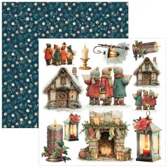 Merry & Bright - 6x6 Fussy Cut Pad