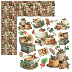 Merry & Bright - 6x6 Fussy Cut Pad