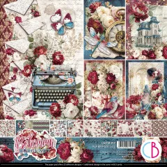 Bohemian Burgundy - 12x12 Paper Pad