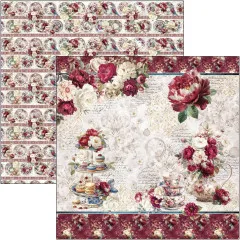 Bohemian Burgundy - 12x12 Paper Pad