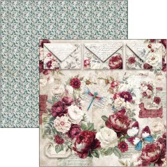 Bohemian Burgundy - 12x12 Paper Pad