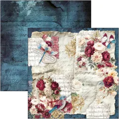 Bohemian Burgundy - 8x8 Paper Pad