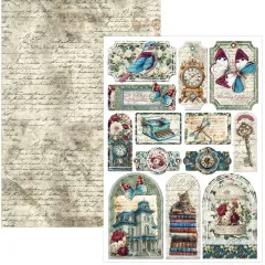 Bohemian Burgundy - A4 Creative Pad