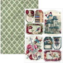 Bohemian Burgundy - A4 Creative Pad