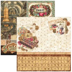 The Chocolate Factory - 12x12 Patterns Pad