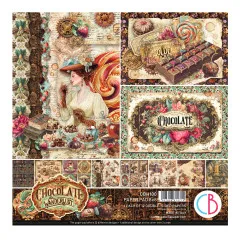 The Chocolate Factory - 8x8 Paper Pad