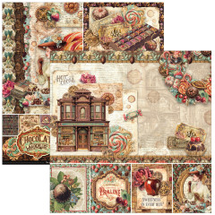 The Chocolate Factory - 8x8 Paper Pad